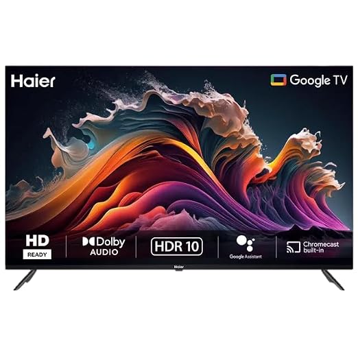 Haier H32K82FX 80 cm (32 inches) HD Ready Smart Google TV