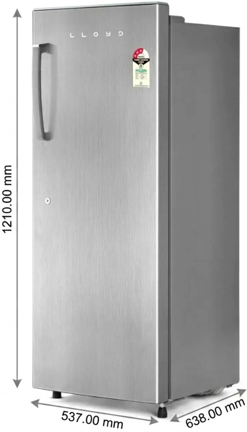 Lloyd 185 L Direct Cool Single Door 3 Star Refrigerator