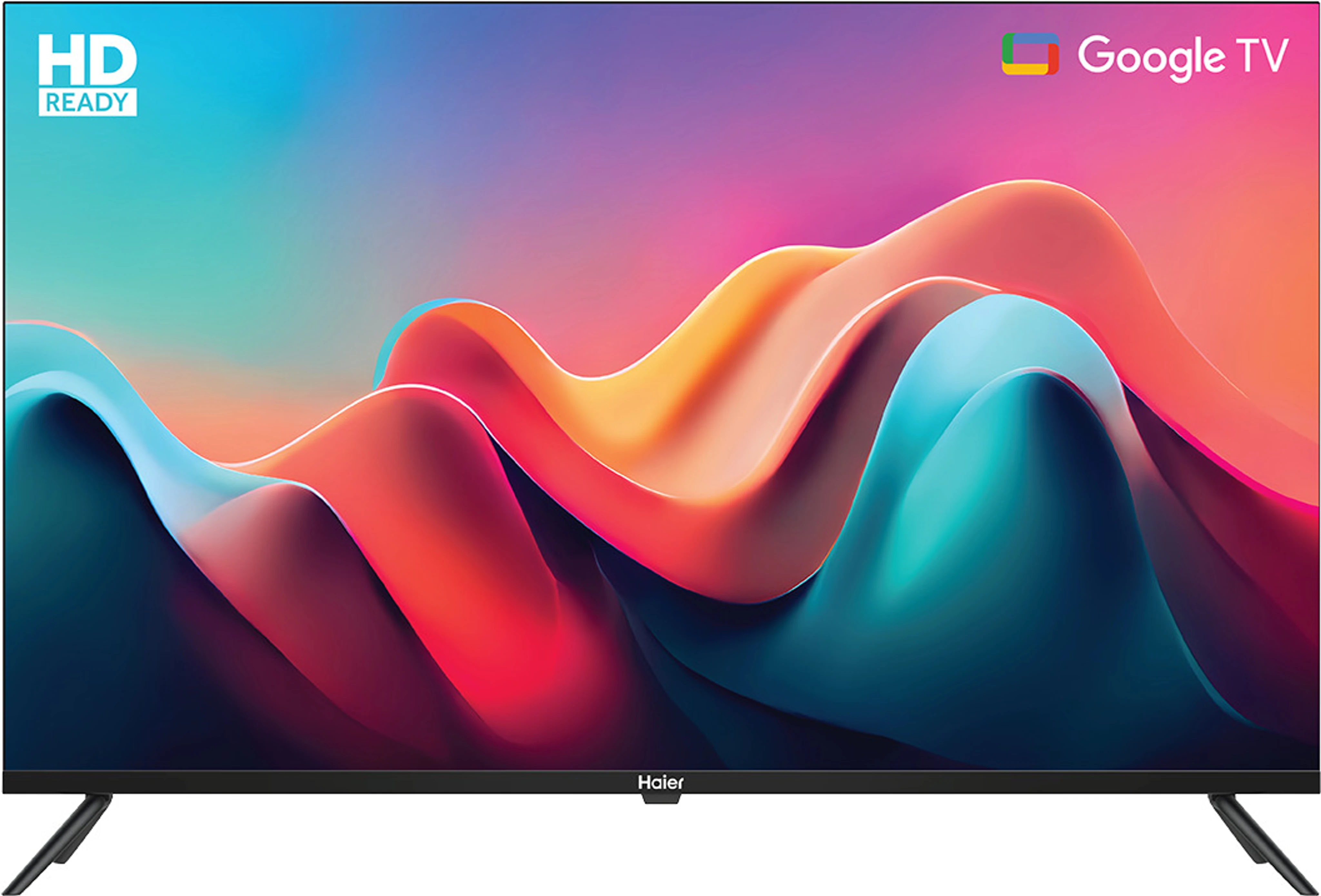 Haier 80 cm (32 inch) HD Ready Smart Google TV with Google Assistant, Dolby Audio, HDR 10, MEMC, Chromecast Built-in (LE32K800GT, Black)